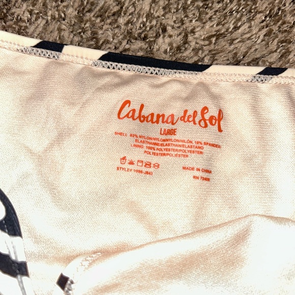 Striped Swimsuit - Picture 3 of 6